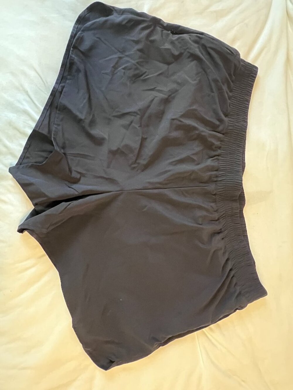 Lands End Black Quick Dry Shorts 2X 20-22 Plus Size